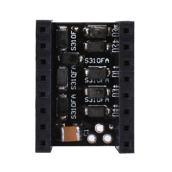 1Pcs Silent Step Stick Protector Stepper Motor Driver Plug-type Silent Stepper For 3D Printer Parts TMC2130 V1.1/TMC2208