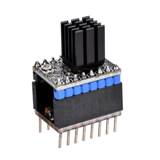 1Pcs Silent Step Stick Protector Stepper Motor Driver Plug-type Silent Stepper For 3D Printer Parts TMC2130 V1.1/TMC2208