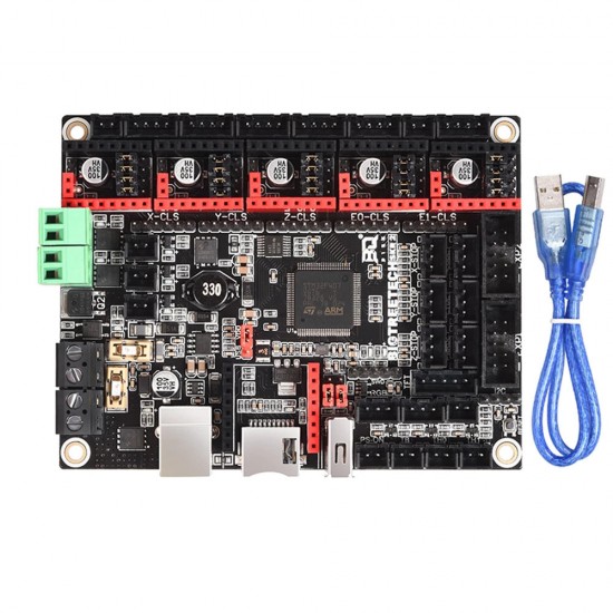 SKR 2 32Bit Mainboard+ 5Pcs TMC2208UART/TMC516/TMC2225 Driver Set Kit For Ender-3V2/5 Pro 3D Printer Parts Upgraded VS SKR 1.4 SKR V1.4 Turbo