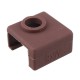 Coffee Brown Hotend Heating Block Silicone Cover Case For 3D Printer