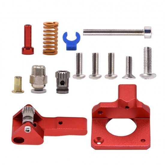 Aluminum Upgrade Dual Gear Mk8 Metal Extruder Kit for CR-10 CR-10S PRO 3D Printer