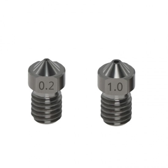 Hardened Steel Nozzle 1.75mm 0.2/0.3/0.4/0.5/0.6/1.0mm E3D Hotend Kit for 3D Printer