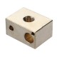 Hot End Heating Block for 3D Printer High Temperature Copper Material