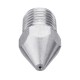 Inch Tooth Stainless Steel Straight Nozzle For 3D Printer Part