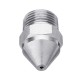 Inch Tooth Stainless Steel Straight Nozzle For 3D Printer Part