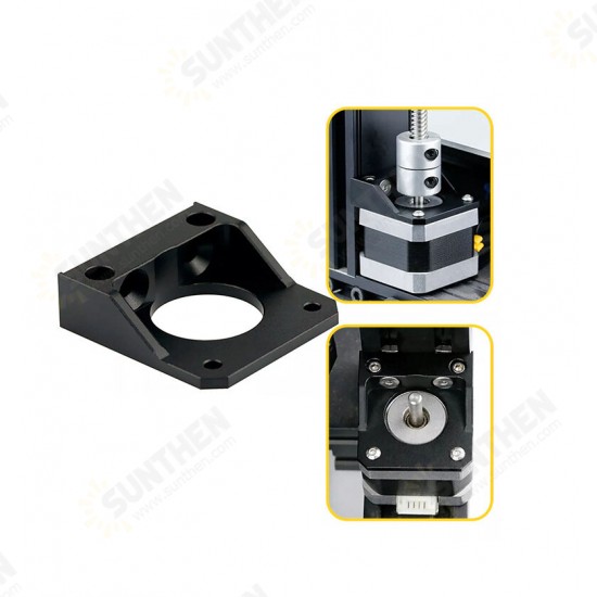 Z-axis Stepper Motor Mount Fixed Bracket Aluminum Z-Rod Bearing Holder for Ender 3-V2 Ender 3-Pro 3D Printer Parts