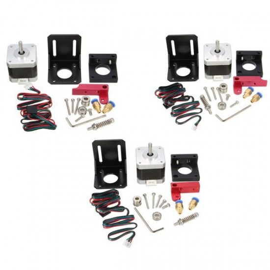 MK7 MK8 All Metal Remote Extruder Kit For 1.75mm Filament 3D Printer