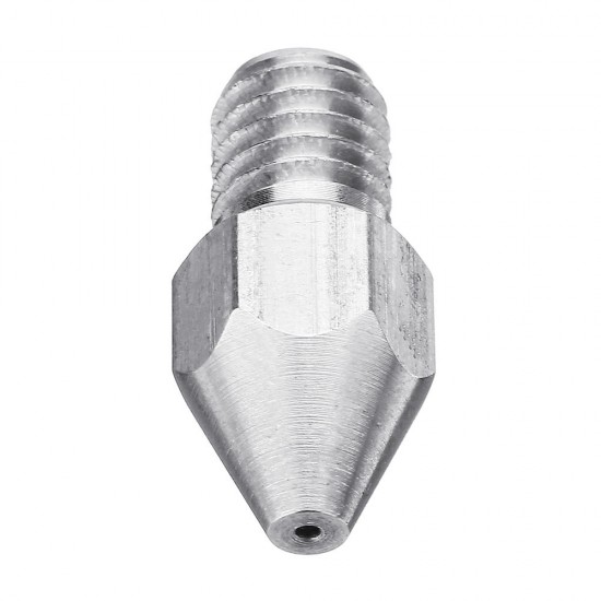 Metric Tooth Stainless Steel Straight Nozzle For 3D Printer Part