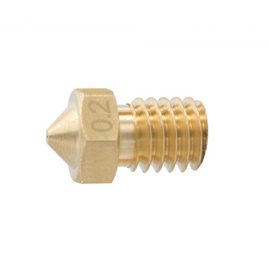 Brass Short Volcano Nozzle V5V6 M6 Thread 1.75mm for 3D Printer