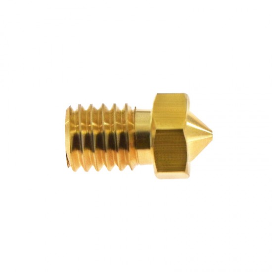 0.2/0.3/0.4/0.5/0.6/0.8/1.0/1.2mm Brass V6 Nozzle M6 Thread for 3D Printer