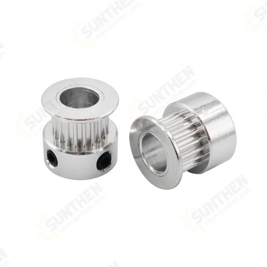 20 teeth GT2 Timing Pulley Bore 5mm 6.35mm 8mm for Width 6mm GT2 synchronous belt 2GT Belt 20teeth pulley