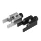 Black / Silver 2040 Y-axis Synchronous Belt Tensioner Aluminum Profile Kit For 3D Printer Parts