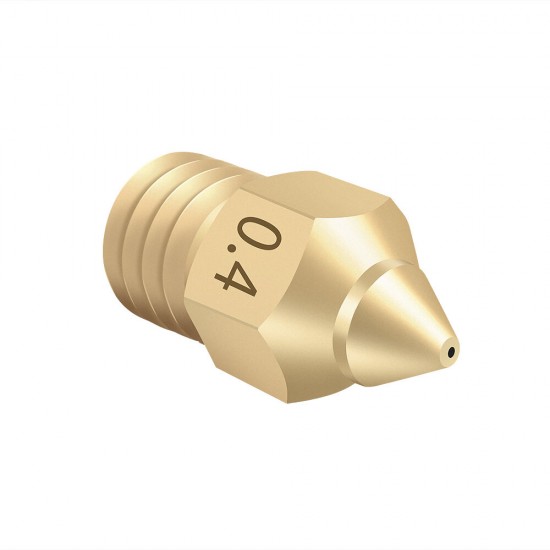 Brass Copper TTS New Pointed Nozzle 1.75mm 0.2/0.3/0.4/0.5 Extruder Print Head For Ender 3 V2 CR-6 SE 3D Printer