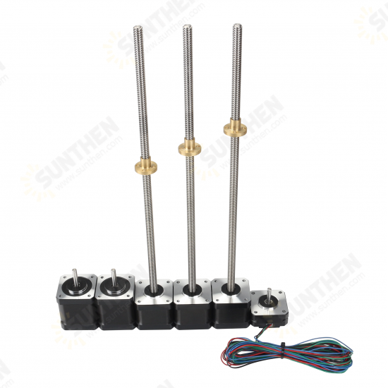 Motor kit for Trident 6Pcs Stepper Motors with Trapezoidal Screw