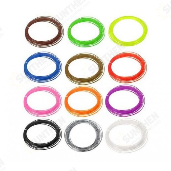 20Pcs 10m/roll Random Color PCL Filament kit for 3D Printing Pen