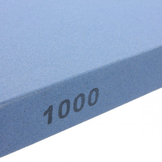 1000# Grit Whetstone Sharpener Sharpen Stone With Stand 180mm x 60mm x 15mm