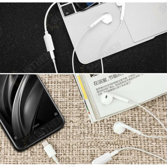 Type-C 3.5 to 3.5mm Earphone Audio Aux Cable Adapter Samsung Galaxy S21 Note S20 ultra Huawei Mate40 P50 OnePlus 9 Pro