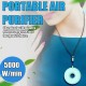 Portable Small Anion Air Purifier with Neck to Remove Formaldehyde and Settle PM2.5 Dust Pollen