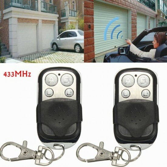 433mhz Electric Cloning Universal Gate Garage Door Remote Control Fob Key Fob