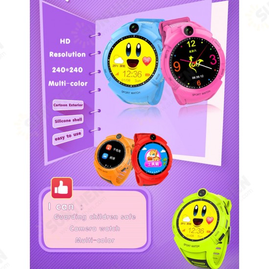 Kids Smartwatches with Camera LBS Location Child Tough Screenn Waterproof Anti Lost Monitor