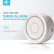 ZB/WIFI 3 In 1 Wifi Siren Alarm Linkage 90dB Sound Light Sensor Smart Home Tuya Smart Life APP Alarm Siren For Alexa Google