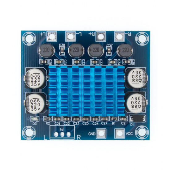 XH-A232 Class D Digital Audio Amplifier Board HD Audio Amplifier Module Power Supply 12-24V Output 30W*2