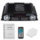 12V Car Mini HIFI Digital bluetooth Audio Power Amplifier Four Channel Output with Remote Control