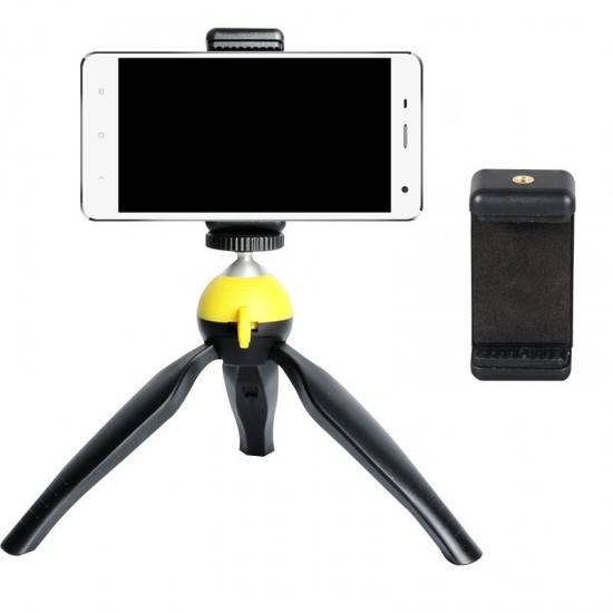 MS05 360 Rotation Mini Portable Youtube Live Streaming Desktop Camera Phone Stand Mount Tripod Selfie Sticks