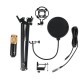 BM-800 Condenser Microphone Kit 3.5mm Recording Mic Tripod Stand Set for Computer PC Karaoke for Chat Skype YouTube Games