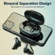 C5 TWS bluetooth Headset BT5.0 Wireless Headphone LED Long Life HiFi Stereo Powerful Bass Low latency Earphone with Mic