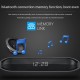 CY-03 Wireless bluetooth Speaker Portable Dual Drivers Stereo Bass Speaker LED Display Clock Desktop Speaker with HD Mic