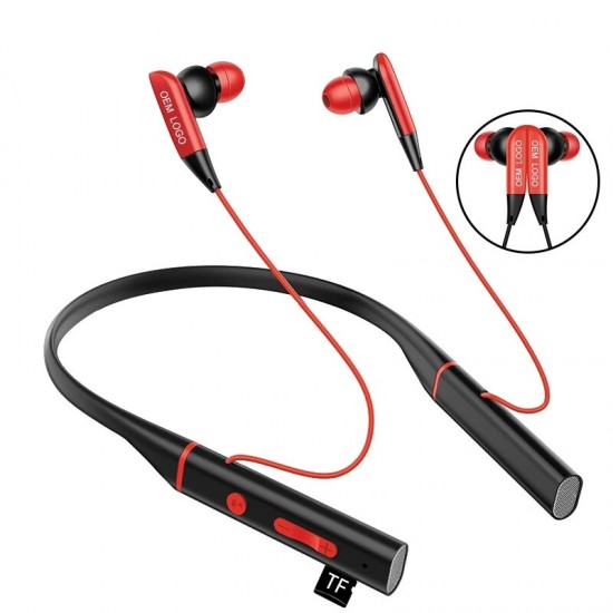 G15 bluetooth Headphone Neckband Earphone 15-Hour Playtime Skin-Friendly Stereo Sports Earbuds for Driving Business Office