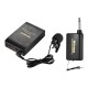 KM-208 Wireless FM Transmitter Receiver Lavalier Lapel Clip Microphone Mic System 20M Receive Range