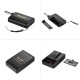 KM-208 Wireless FM Transmitter Receiver Lavalier Lapel Clip Microphone Mic System 20M Receive Range