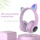 L450 Cute Cat Ear bluetooth Headset Foldable HiFi Music Headphone Supports TF Card FM with Mic