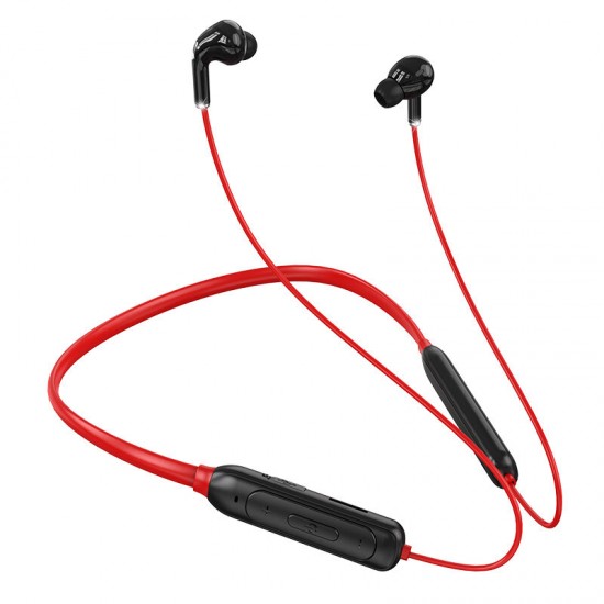 M60 bluetooth 5.1 Earphone HIFI Stereo Bass Noise Reduction Headphones TF Card Sweatproof Neckband In-Ear Sports Headset with Mic