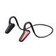 MD8 Bone Conduction bluetooth 5.2 Headphones Ear Hook Wireless IPX5 Waterproof Earphones for Sport Fitness Shocking Horn Headset