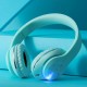 Macaron Foldable bluetooth 5.0 Headphone Wireless Sport Super Bass Stereo Music Earphone Computer Gaming Headset With TF Card Socket