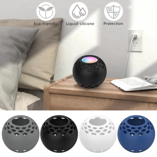 Mini Silicone Case Protective Skin Cover for HomePod Mini Non-slip Speaker Mountaineering Silicone Case