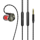 S8 4D Stereo HiFi 3.5mm Wired Control Heavy Bass In-ear Sport Earphone with Mic