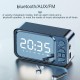 T5 bluetooth Speaker Portable Wireless Speaker Creative LED Alarm Clock Outdoor TF Card Speaker Mini Desktop Clock Speaker