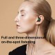 TM-01 3.5mm Wired Earphone Stereo Sound Ear Subwoofer Multi-function HiFi In-Ear Sport Jogging Gaming Headset for Smart Phones Tablets