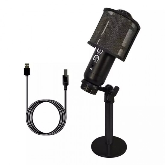 U730 Professional USB Microphone With bluetooth Function Audio Condenser for Live Streaming Computer Recording Online Teaching Desktop Mic