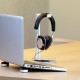 Universal Aluminum Alloy Headphone Holder Headset Desktop Display Holder Mount Bracket