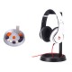 Universal Metal Texture with Storage Base Headphone Holder Headset Desktop Display Holder Mount Bracket for Beats