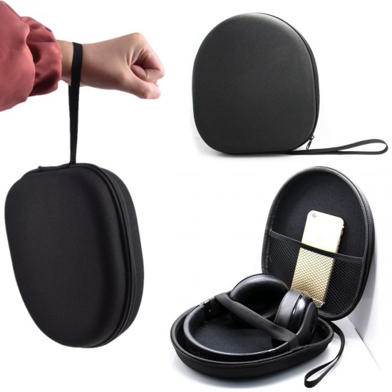 Universal Portable Carrying Earphone Shockproof Protective Case Storage Bag Pouch for Sony QC15 Headset Earphone