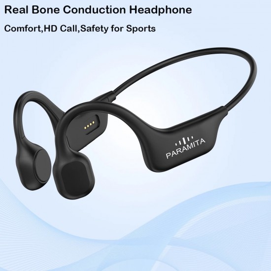 VG08 Bone Conduction bluetooth 5.0 Headphones Ear Hook IPX6 Waterproof Wireless Earphones for Sport Fitness Shocking Horn Headset