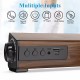 Y8 bluetooth Soundbar Bass Stereo 20W 45MM Dual Drivers Soundbox TF Card AUNX-In 2000mAh Remote Control Speaker with Mic