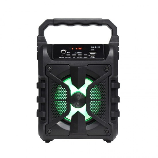 u bluetooth Speaker Waterproof Speakers Subwoofer with microphone Large Boom Box Volume Speaker Music Center Radio