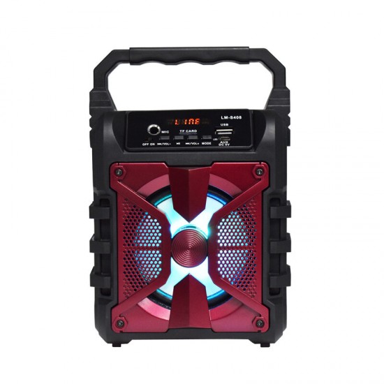 u bluetooth Speaker Waterproof Speakers Subwoofer with microphone Large Boom Box Volume Speaker Music Center Radio